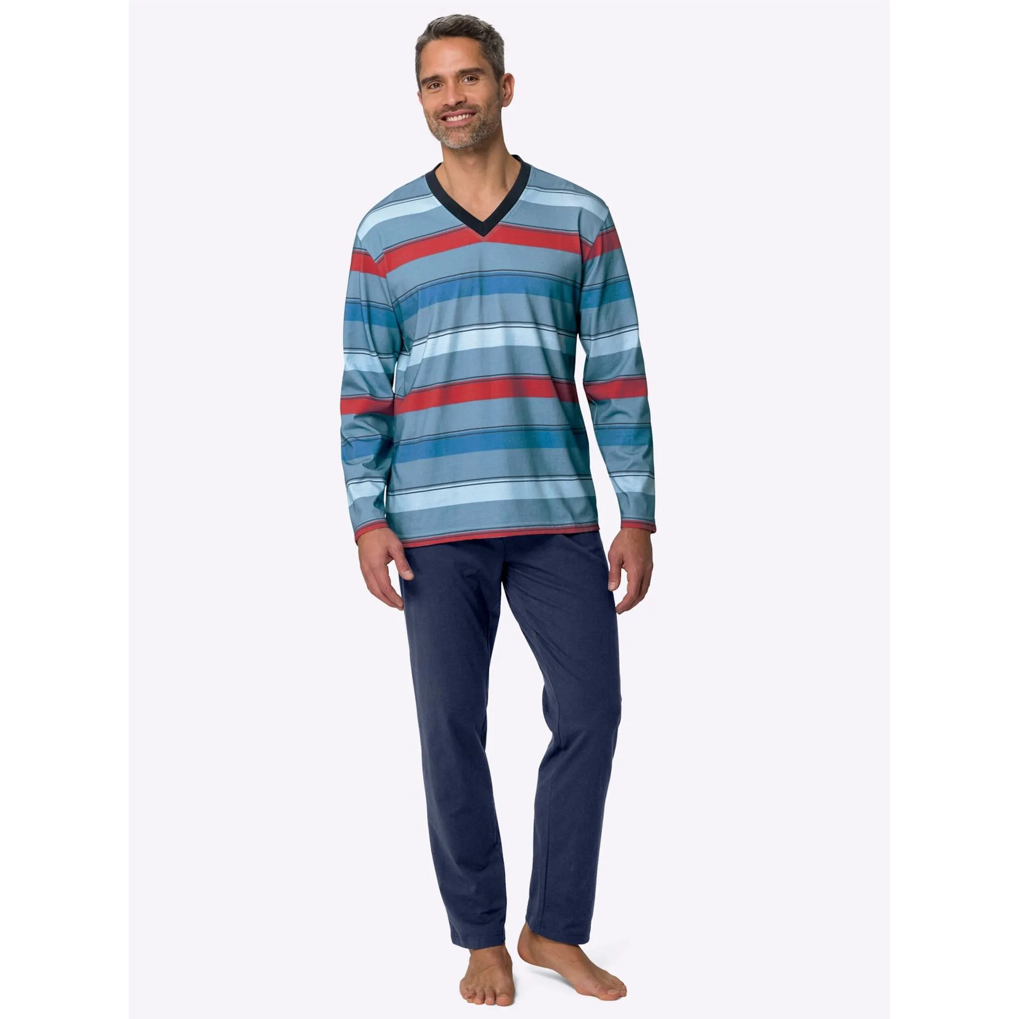 Пижама, цвет Marine-Rot-Gestreift
Пижама, цвет Marine-Rot-Gestreift