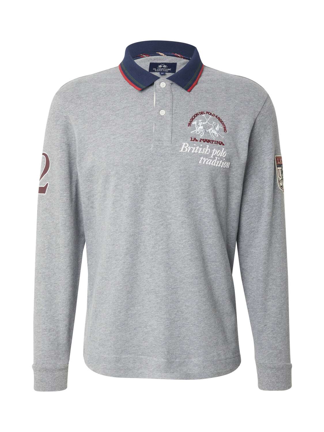 La Martina Лонгслив в крапинку серого цвета
La Martina Лонгслив в крапинку серого цвета