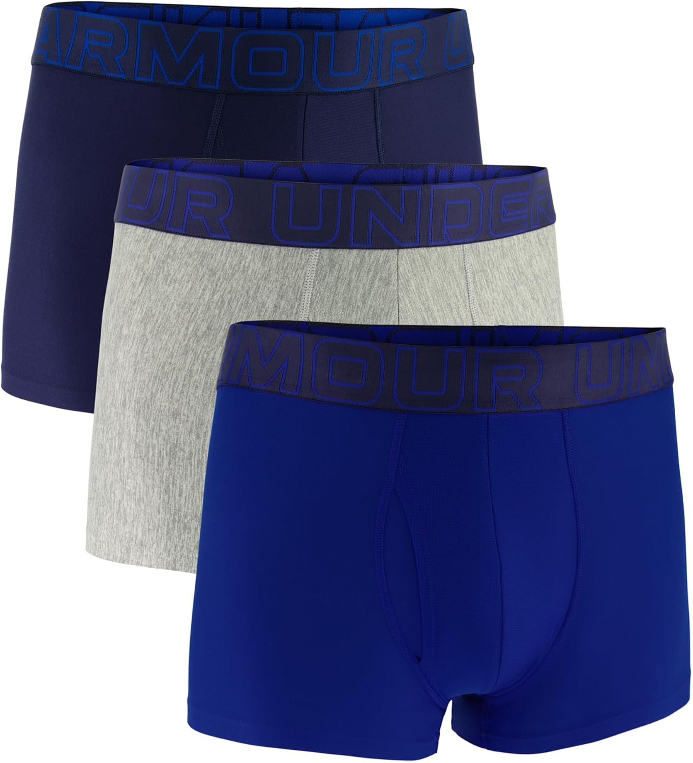 Under Armour мужские боксеры Multi-Pack Performance Tech Trunk, боксеры с ластовицей 3", ультрамягкие, Royal Heather - Core 3-Pack
Under Armour мужские боксеры Multi-Pack Performance Tech Trunk, боксеры с ластовицей 3", ультрамягкие, Royal Heather - Core 3-Pack
