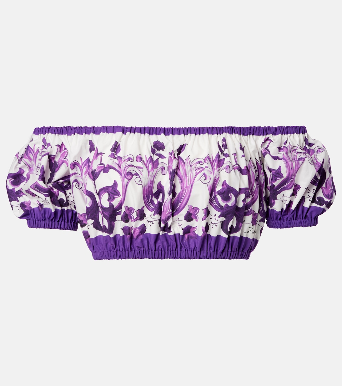 Маджолика хлопковый топ с вырезом под грудь Dolce&Gabbana, Maiolica 1 Viola
Маджолика хлопковый топ с вырезом под грудь Dolce&Gabbana, Maiolica 1 Viola