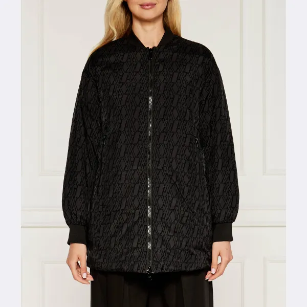 Бомбер свободного кроя Armani Exchange, черный
Бомбер свободного кроя Armani Exchange, черный