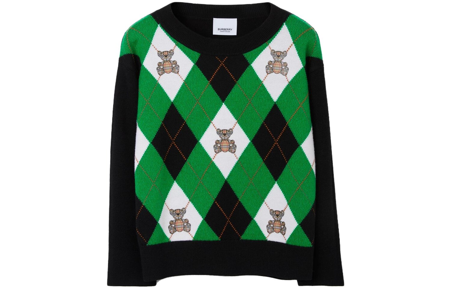 Свитер Burberry детский, зеленый
Свитер Burberry детский, зеленый