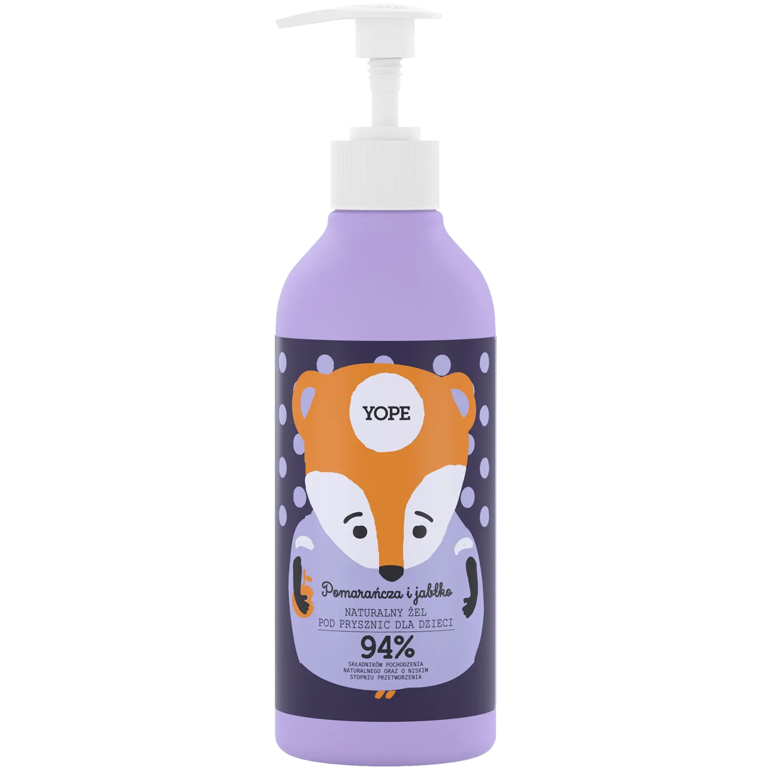 Yope Pomarańcza&Jabłko гель для душа для детей, 400 мл
Yope Pomarańcza&Jabłko гель для душа для детей, 400 мл