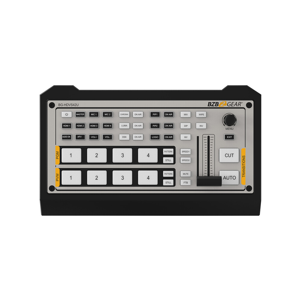 Видеомикшер BZB GEAR BG-HDVS42U
Видеомикшер BZB GEAR BG-HDVS42U