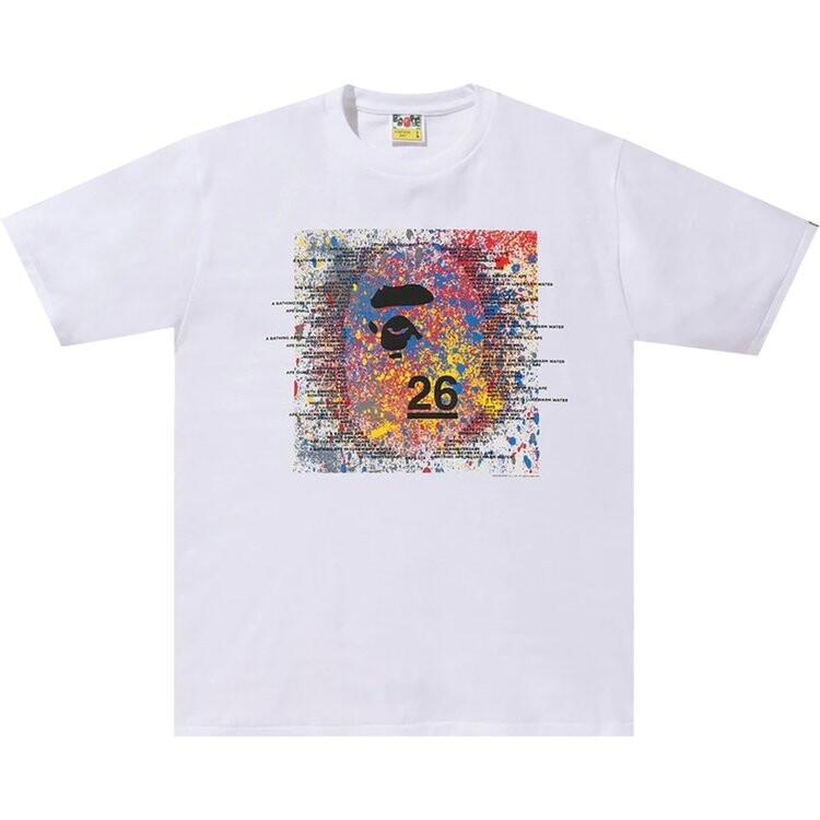 Футболка BAPE 26th Anniversary Tee 'White', белый
Футболка BAPE 26th Anniversary Tee 'White', белый