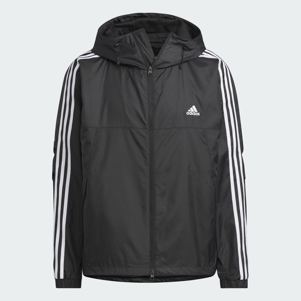 Ветровка Adidas Essentials Plus, черный (размер L)
Ветровка Adidas Essentials Plus, черный (размер L)