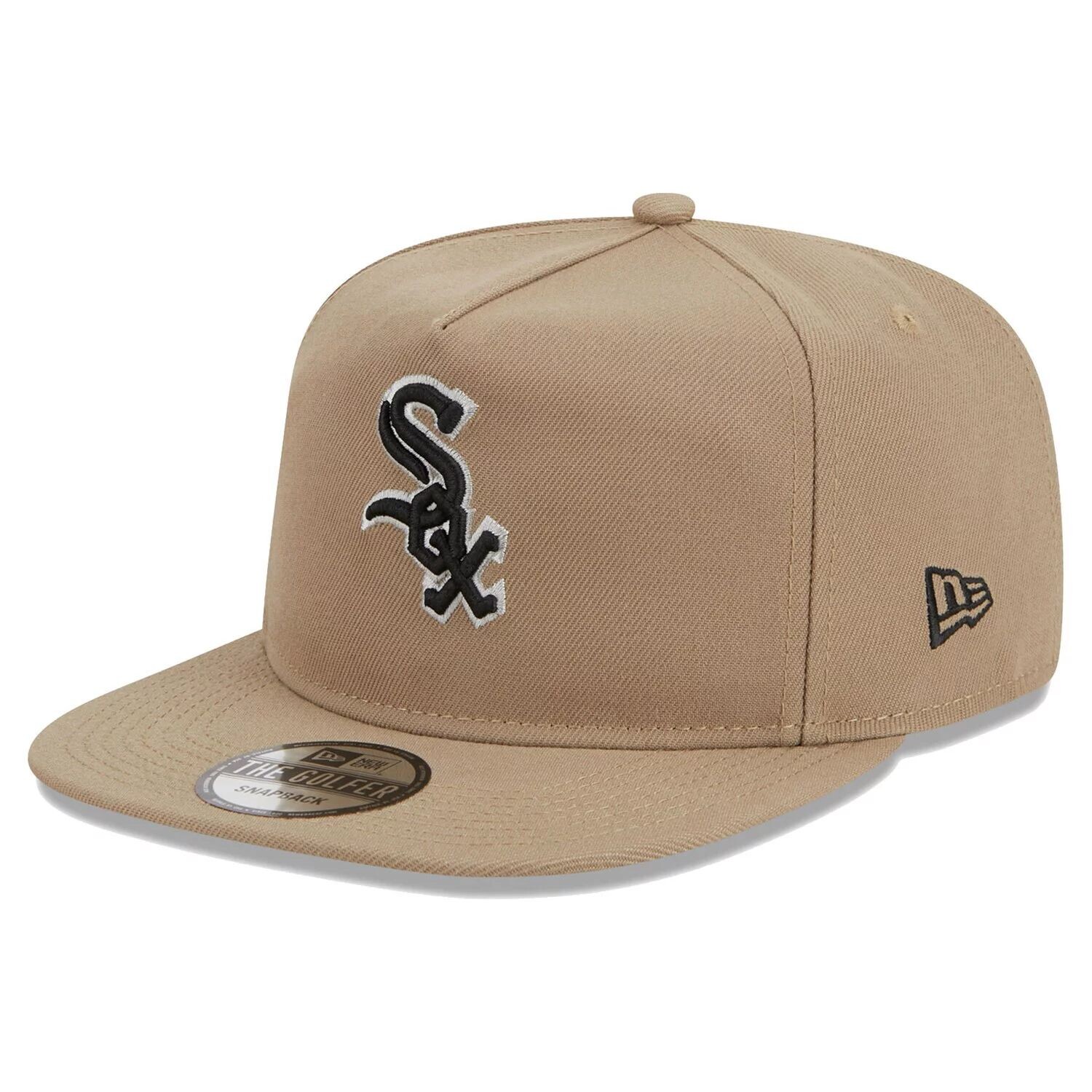 Мужская регулируемая кепка для гольфиста New Era цвета хаки Chicago White Sox
Мужская регулируемая кепка для гольфиста New Era цвета хаки Chicago White Sox