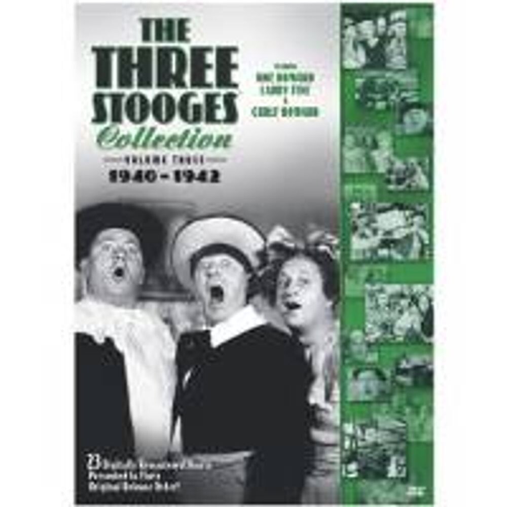 Диск DVD Three Stooges - Vol. 3- Collection 1940-42
Диск DVD Three Stooges - Vol. 3- Collection 1940-42