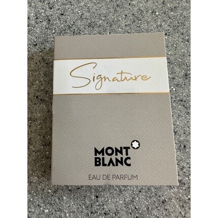 Montblanc Парфюмерная вода Mont Blanc Men's Signature 2 мл 0,06 унции
Montblanc Парфюмерная вода Mont Blanc Men's Signature 2 мл 0,06 унции