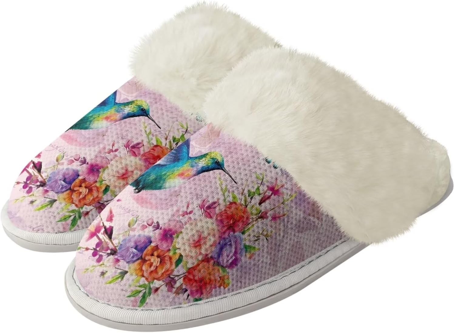 Унисекс тапочки Forchrinse Pink Cat для женщин и девушек с милым принтом кота, мягкая стелька с эффектом памяти, теплые плюшевые домашние тапочки с нескользящей подошвой, легкие, Hummingbird Flower
Унисекс тапочки Forchrinse Pink Cat для женщин и девушек с милым принтом кота, мягкая стелька с эффектом памяти, теплые плюшевые домашние тапочки с нескользящей подошвой, легкие, Hummingbird Flower