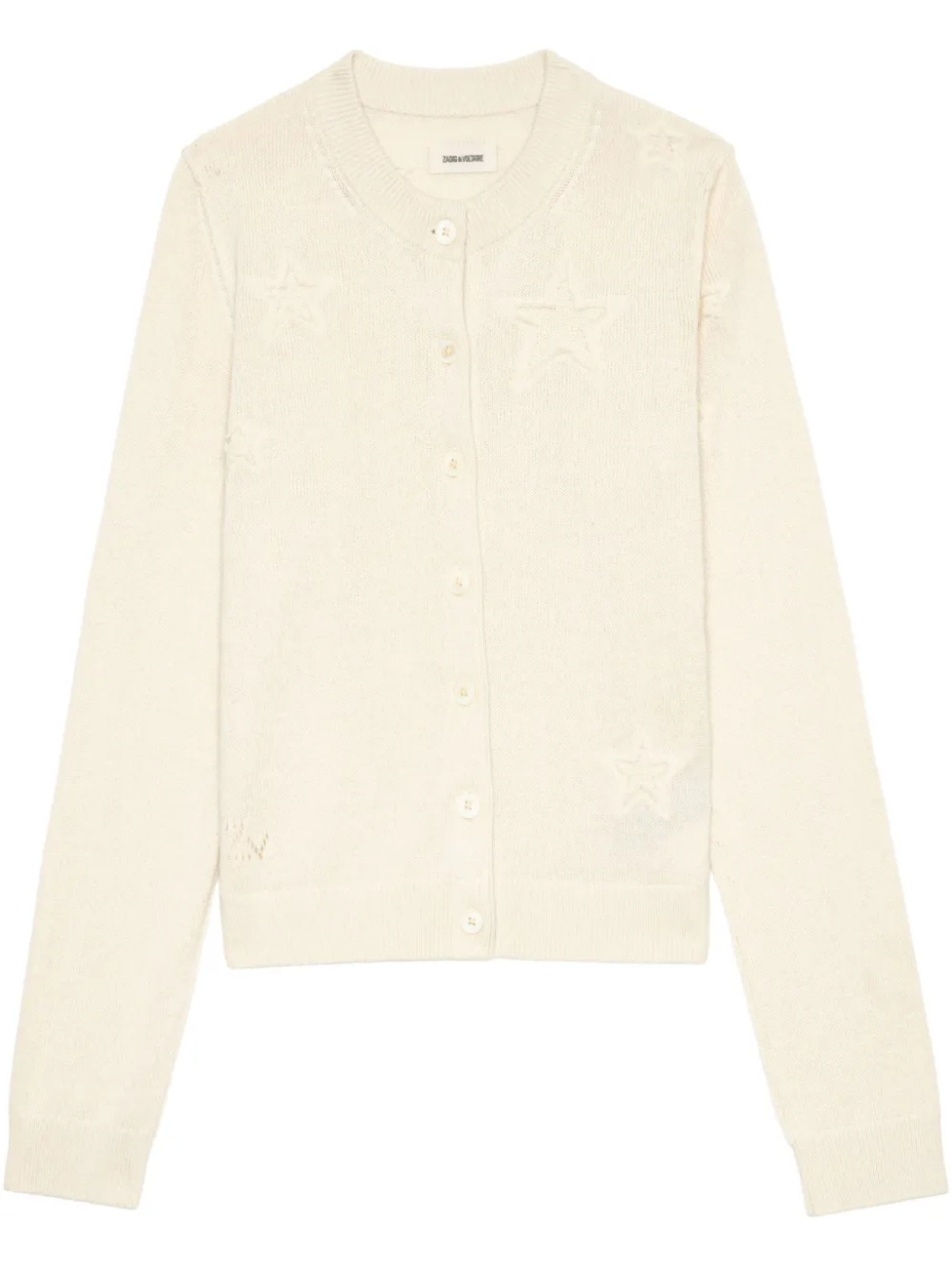 Кардиган Zadig&Voltaire Alpha Seco, нейтральный
Кардиган Zadig&Voltaire Alpha Seco, нейтральный