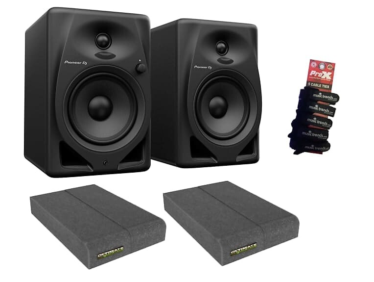 Комплект Pioneer DJ DM-50D 5-дюймовая настольная мониторная система (черный) + изолирующие прокладки K-DM50DK-ISO100-MT5-DJ
Комплект Pioneer DJ DM-50D 5-дюймовая настольная мониторная система (черный) + изолирующие прокладки K-DM50DK-ISO100-MT5-DJ