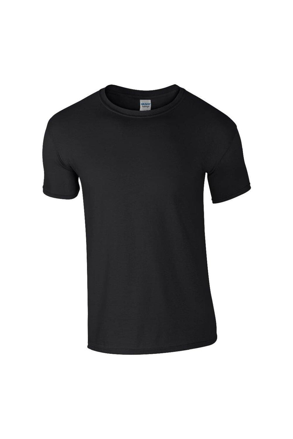 Мягкая футболка кольцевого прядения Gildan, черный
Мягкая футболка кольцевого прядения Gildan, черный