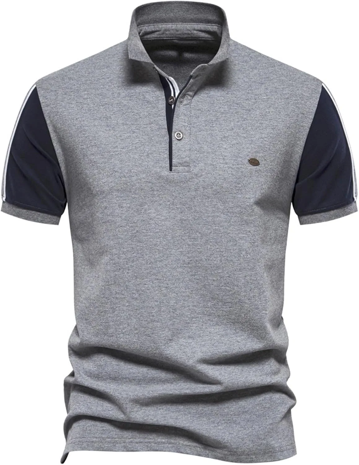 Muscularfit Henley Shirt для мужчин, лето 2024, короткий рукав, хлопок, свободный крой
Muscularfit Henley Shirt для мужчин, лето 2024, короткий рукав, хлопок, свободный крой