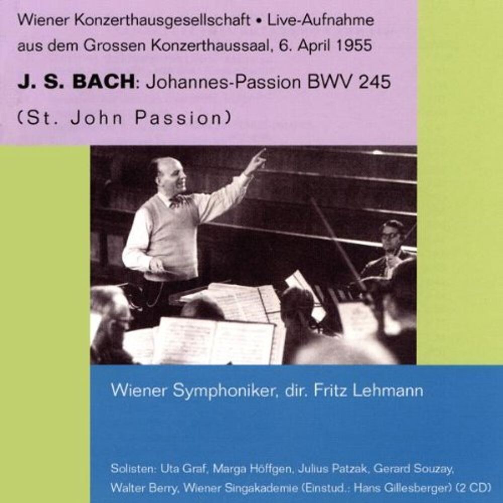 Диск CD St. John Passion - J.S. Bach
Диск CD St. John Passion - J.S. Bach