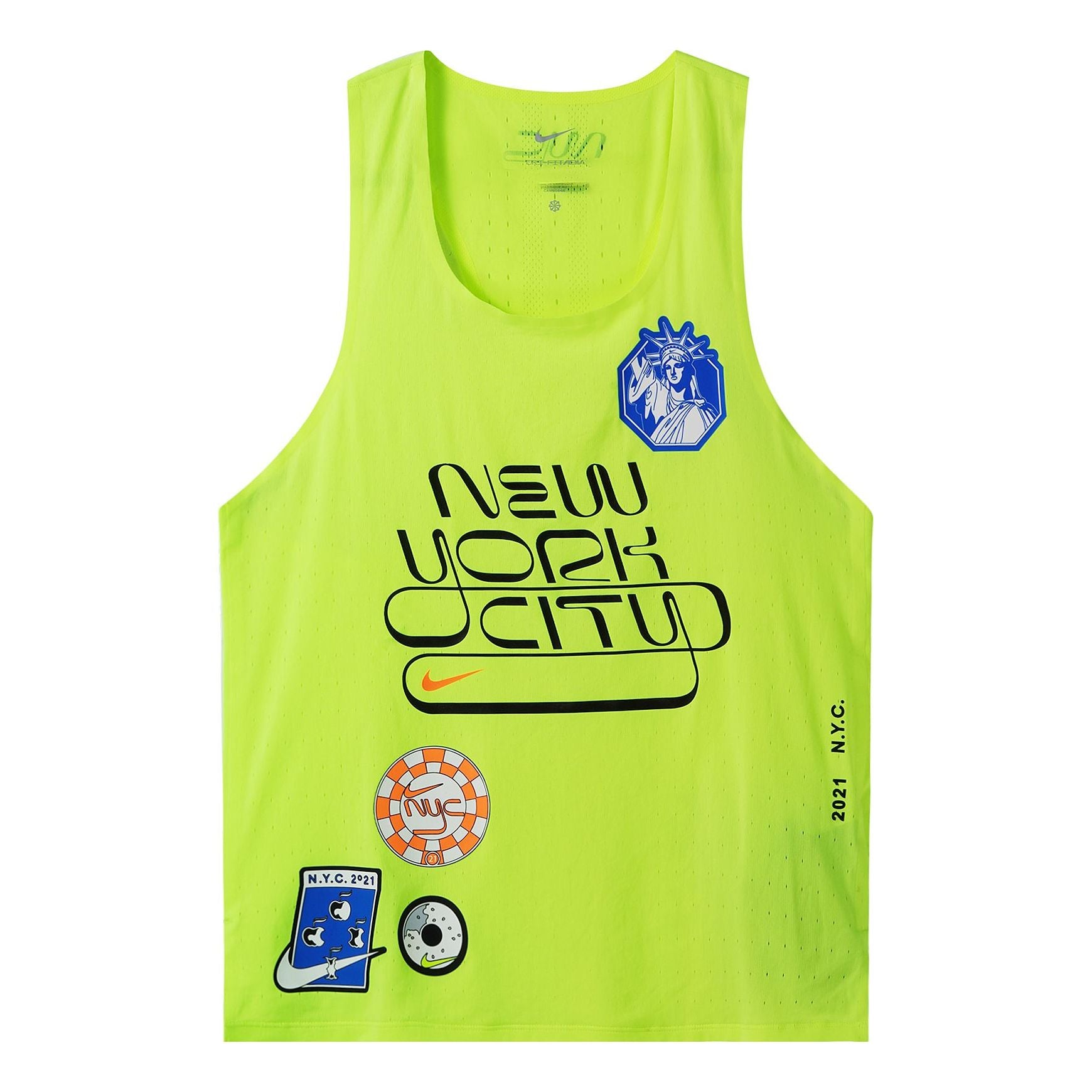 Жилет Men's Nike Dri-Fit ADV Aeroswift Logo Badge Pattern Quick Dry Breathable Sports Running Fluorescence Yellow Vest
Жилет Men's Nike Dri-Fit ADV Aeroswift Logo Badge Pattern Quick Dry Breathable Sports Running Fluorescence Yellow Vest