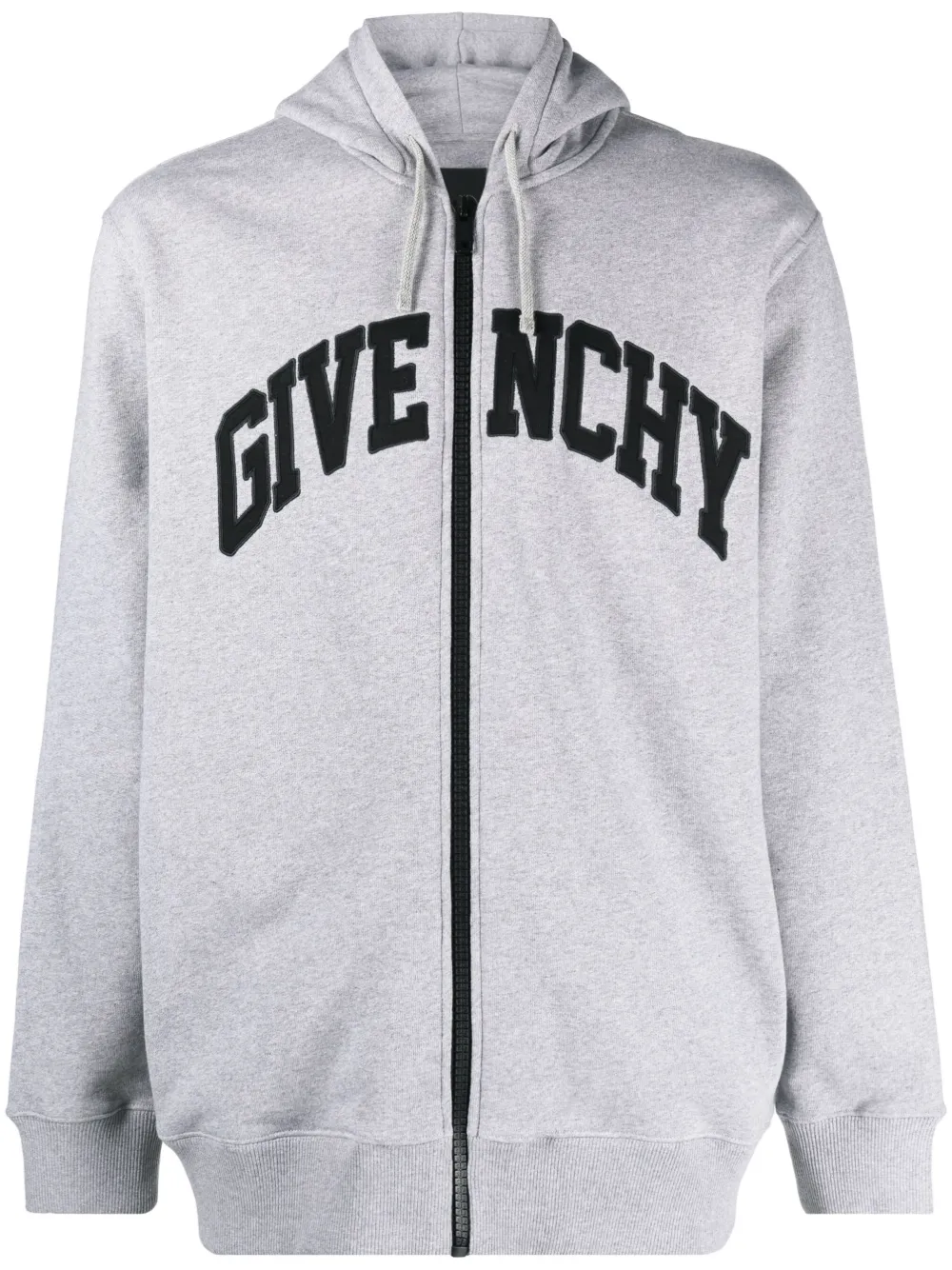 Худи на молнии с нашивкой-логотипом Givenchy, серый
Худи на молнии с нашивкой-логотипом Givenchy, серый
