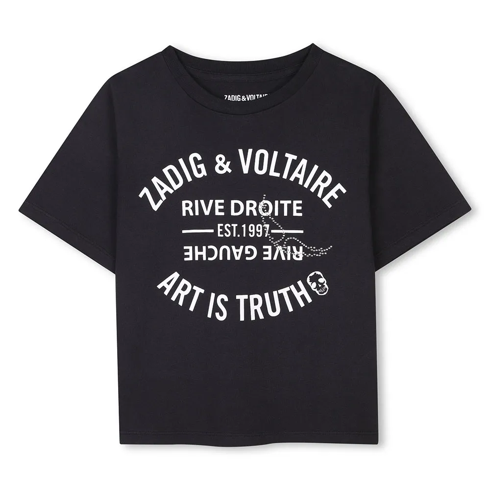 Футболка с коротким рукавом Zadig & Voltaire X60317, черный
Футболка с коротким рукавом Zadig & Voltaire X60317, черный