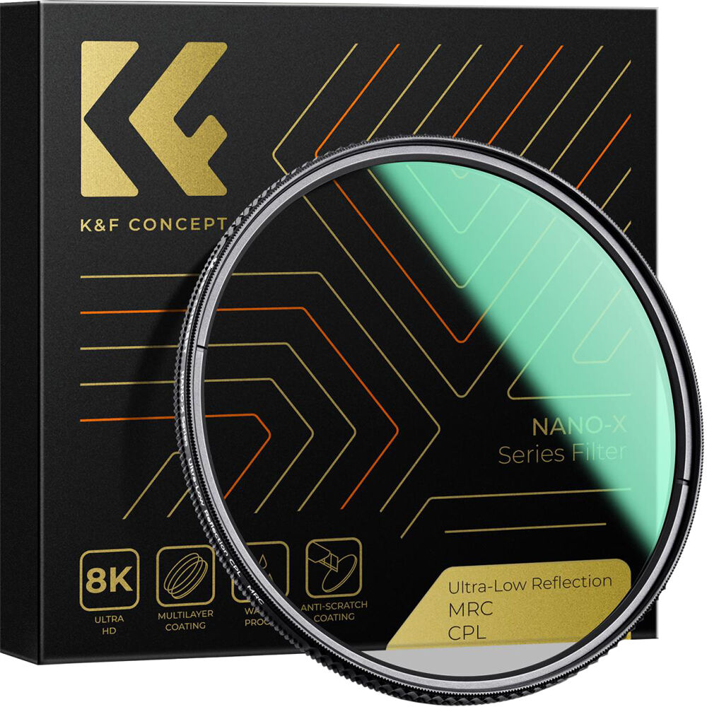 Фильтр K&F Concept Nano-X Series Ultra-Low Reflection CPL KF01.2481
Фильтр K&F Concept Nano-X Series Ultra-Low Reflection CPL KF01.2481