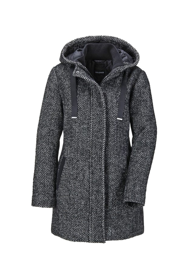 Короткий размер: короткое пальто Goldner, черный
Короткий размер: короткое пальто Goldner, черный