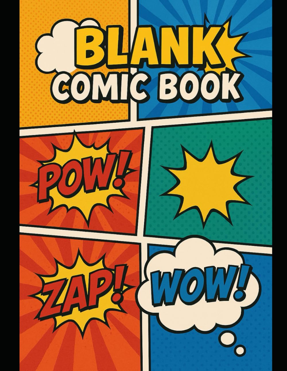 BLANK COMIC BOOK TEMPLATE (Independently published)
BLANK COMIC BOOK TEMPLATE (Independently published)