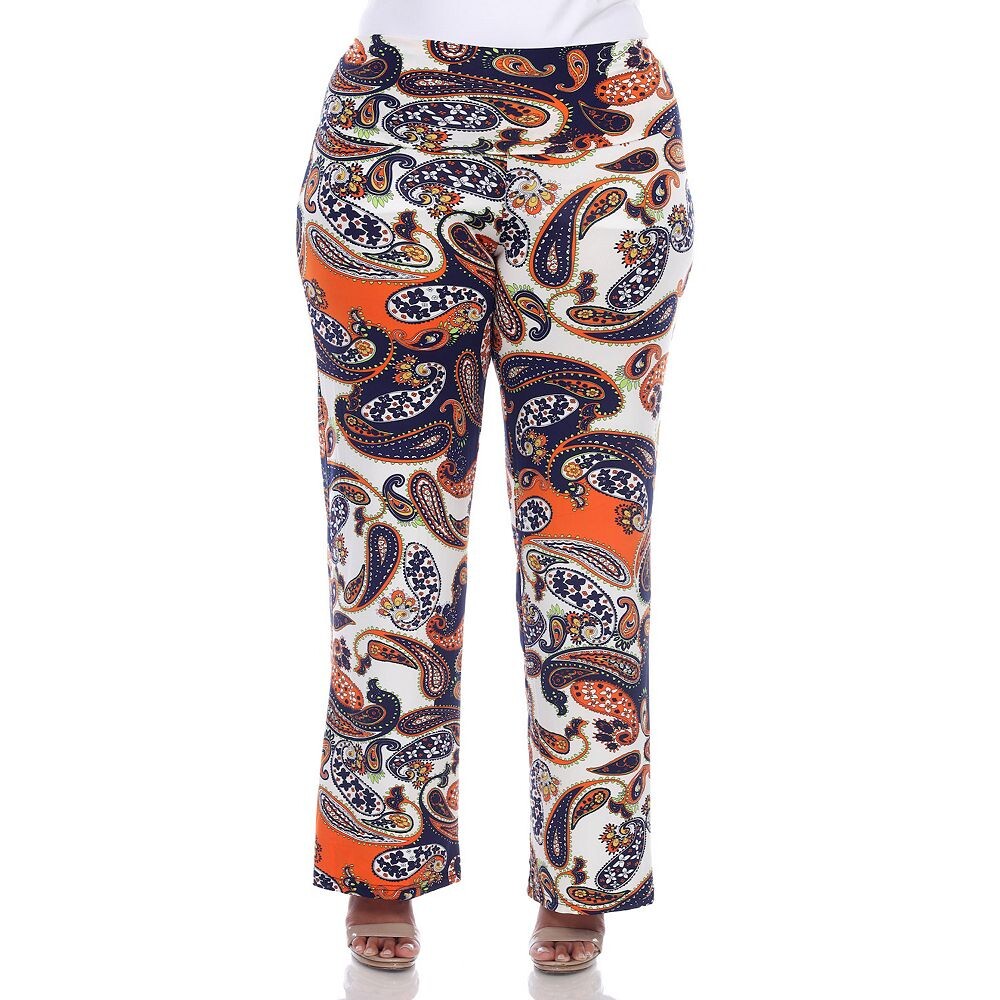 Широкие брюки палаццо с принтом пейсли больших размеров WM Fashion, цвет Navy Orange
Широкие брюки палаццо с принтом пейсли больших размеров WM Fashion, цвет Navy Orange
