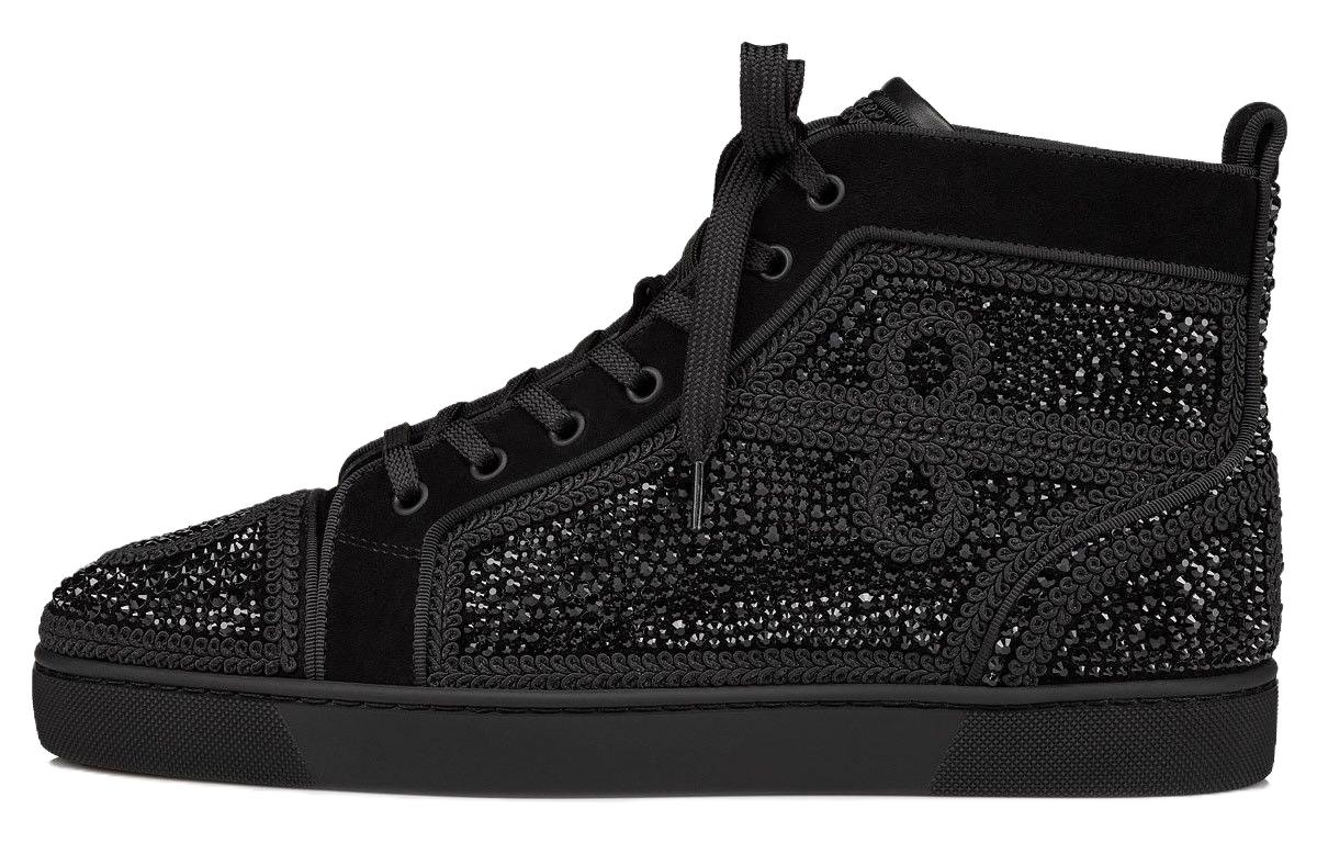 Christian Louboutin Кроссовки для скейтбординга CL Louisario High Top, мужские, черные
Christian Louboutin Кроссовки для скейтбординга CL Louisario High Top, мужские, черные