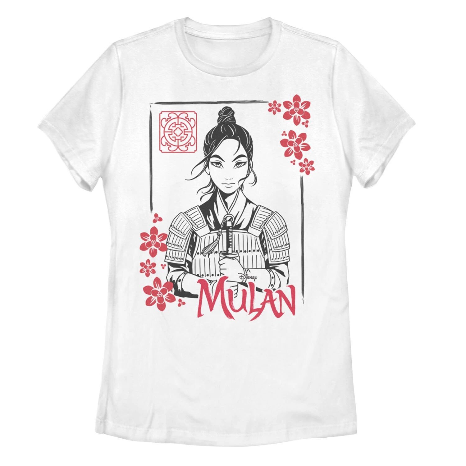 Футболка с чернильным портретом Disney Mulan для юниоров Licensed Character
Футболка с чернильным портретом Disney Mulan для юниоров Licensed Character