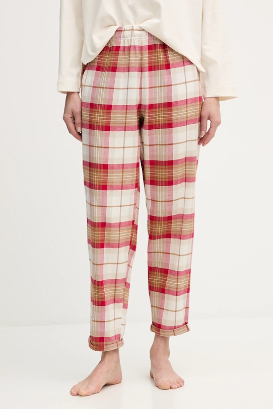 Хлопковые пижамные штаны United Colors of Benetton, бежевый
Хлопковые пижамные штаны United Colors of Benetton, бежевый