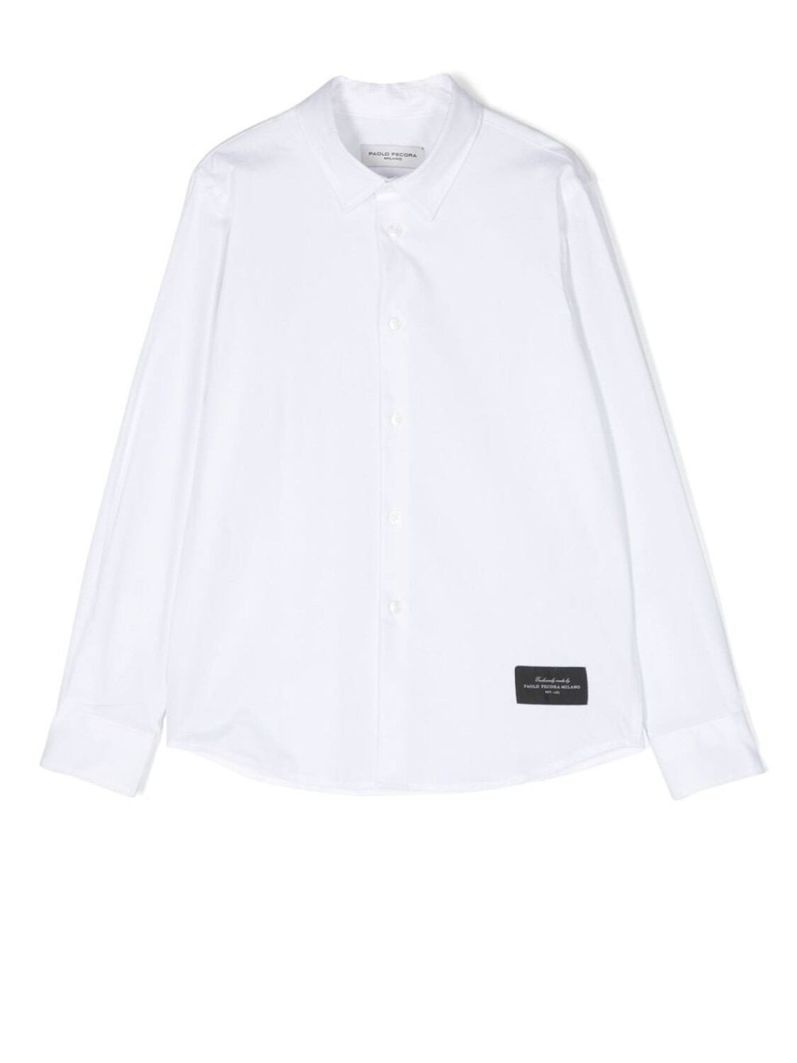 Paolo Pecora рубашка с нашивкой-логотипом, белый
Paolo Pecora рубашка с нашивкой-логотипом, белый