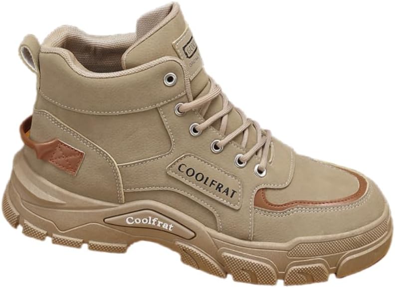 Мужские туристические ботинки Fusecottc - подходят как для спорта, так и для повседневной носки - с шнурками и противоскользящей подошвой, хаки
Мужские туристические ботинки Fusecottc - подходят как для спорта, так и для повседневной носки - с шнурками и противоскользящей подошвой, хаки