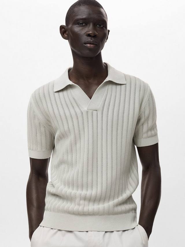 Onda хлопковая поло с коротким рукавом и открытым воротником Mango
Onda хлопковая поло с коротким рукавом и открытым воротником Mango