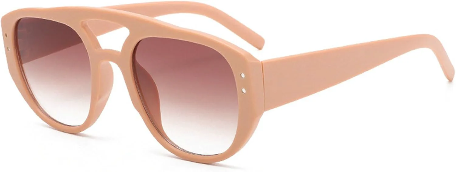 Большие солнцезащитные очки-пилот для женщин, винтажные овальные очки, очки для мужчин с двойным дужком, солнцезащитные очки UV400 mincl, Light Pink Brown
Большие солнцезащитные очки-пилот для женщин, винтажные овальные очки, очки для мужчин с двойным дужком, солнцезащитные очки UV400 mincl, Light Pink Brown