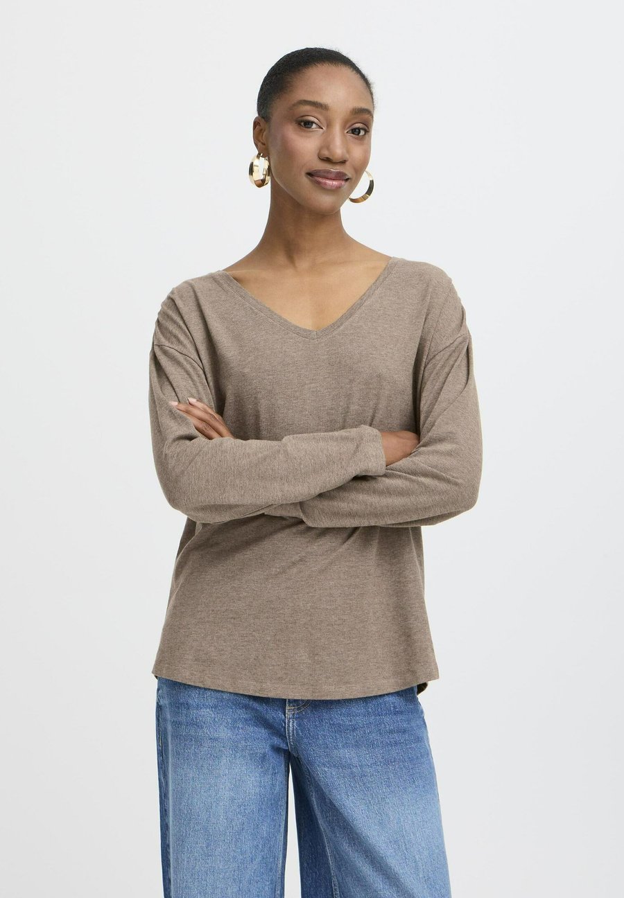Топ b.young Long sleeved top, Walnut Melange/Light Brown
Топ b.young Long sleeved top, Walnut Melange/Light Brown