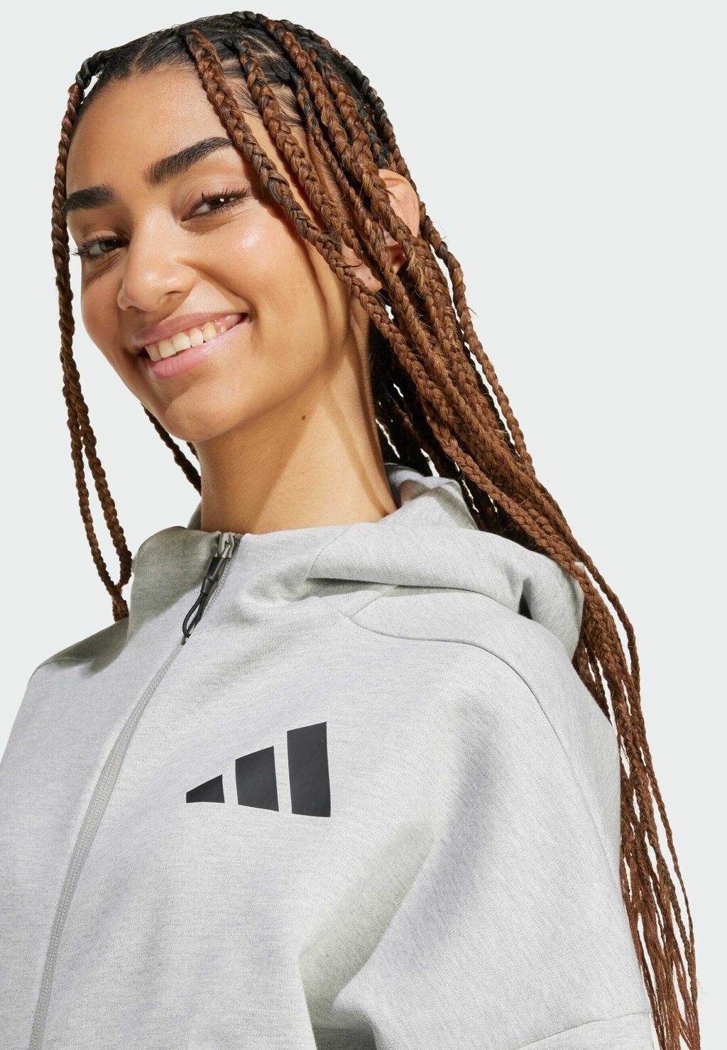 Толстовка с капюшоном Z.N.E. FULL ZIP adidas Sportswear, серый
Толстовка с капюшоном Z.N.E. FULL ZIP adidas Sportswear, серый