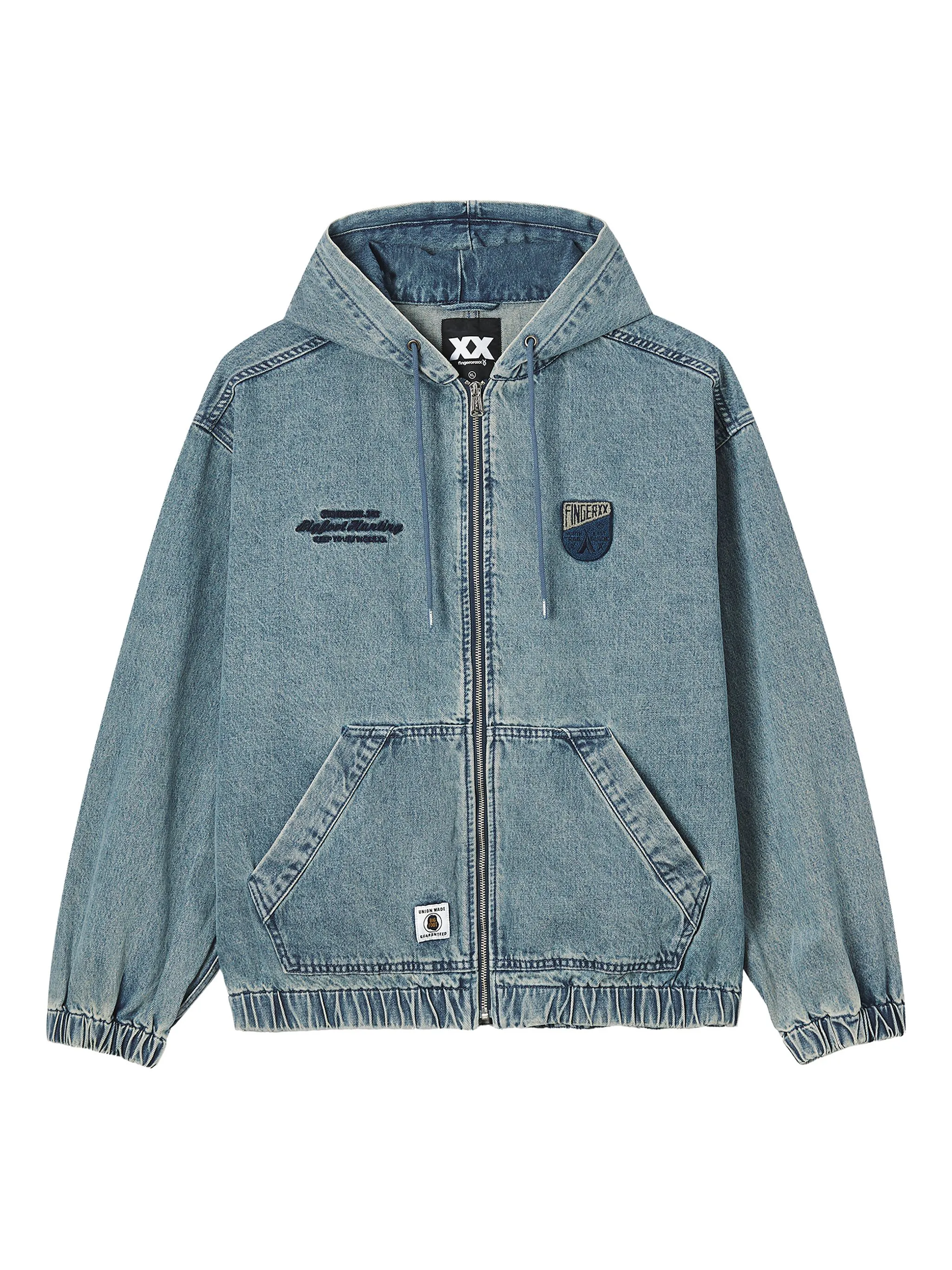 Джинсовая куртка с капюшоном Fingercroxx, синий
Джинсовая куртка с капюшоном Fingercroxx, синий