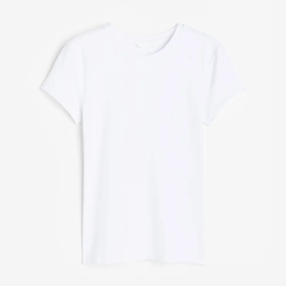 Футболка H&M Fitted Microfiber, белый
Футболка H&M Fitted Microfiber, белый