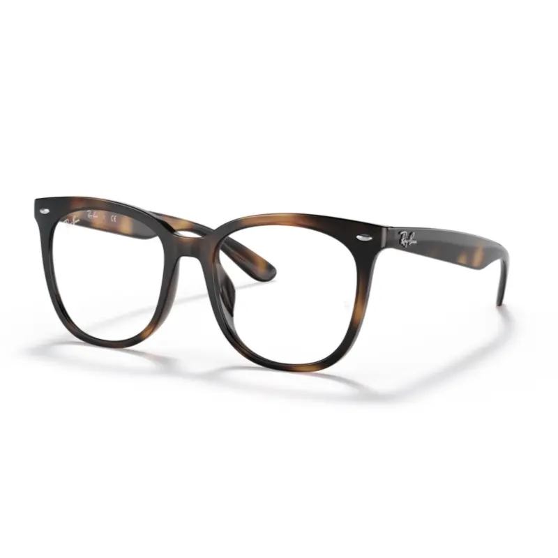 RayBan Пластиковая оправа для очков в форме бабочки Unisex, Tortoiseshell