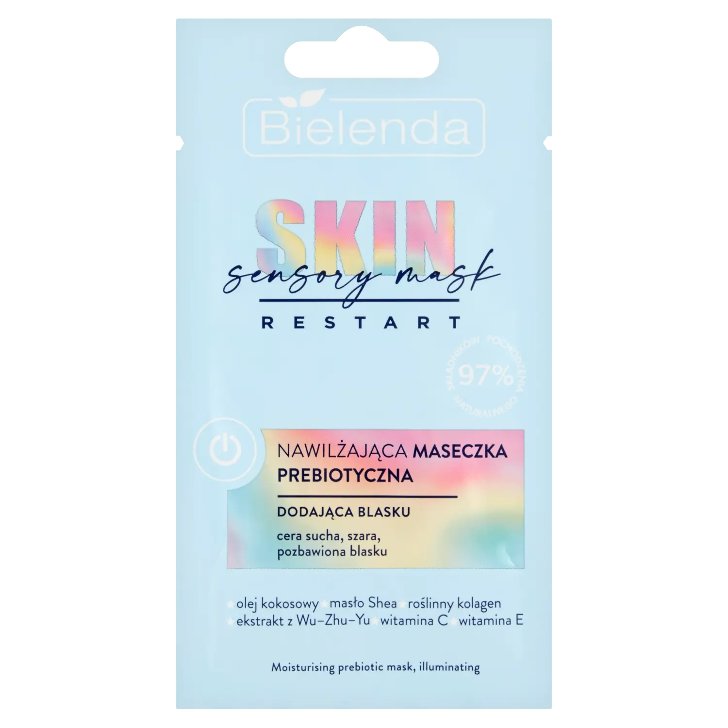 Bielenda Skin Restart Sensory увлажняющая маска для лица, 8 г
Bielenda Skin Restart Sensory увлажняющая маска для лица, 8 г