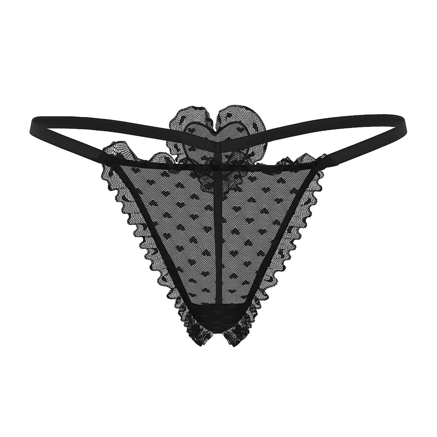 Трусы Victoria's Secret Heart Chiffon String Thong, черный
Трусы Victoria's Secret Heart Chiffon String Thong, черный