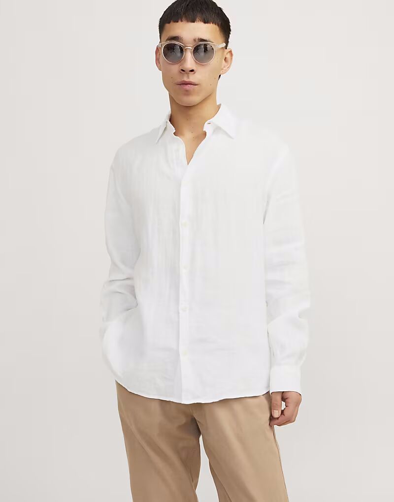 Рубашка Jack & Jones ярко-белого цвета
Рубашка Jack & Jones ярко-белого цвета