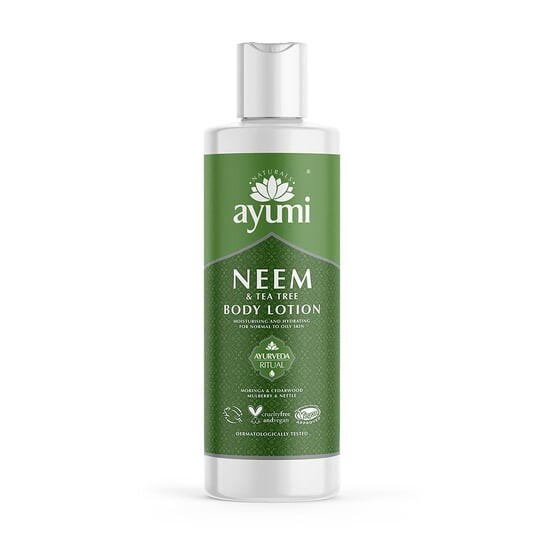Увлажняющий лосьон для тела Ayumi Neem & Tea Tree Body Lotion –
Увлажняющий лосьон для тела Ayumi Neem & Tea Tree Body Lotion –