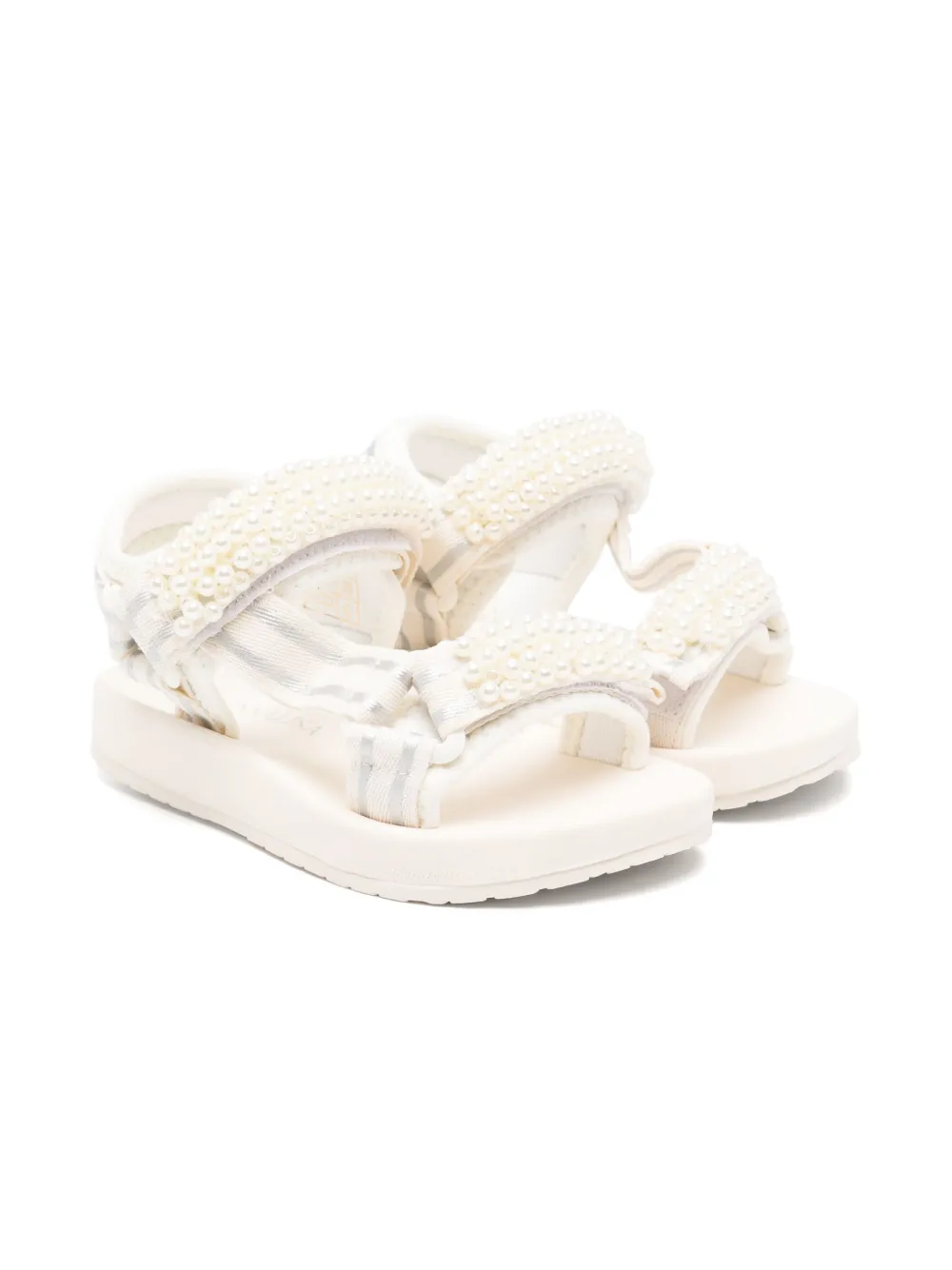 Сандалии с искусственным жемчугом Monnalisa, белый
Сандалии с искусственным жемчугом Monnalisa, белый