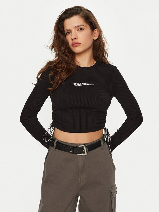 Узкая блузка Karl Lagerfeld Jeans, черный
Узкая блузка Karl Lagerfeld Jeans, черный