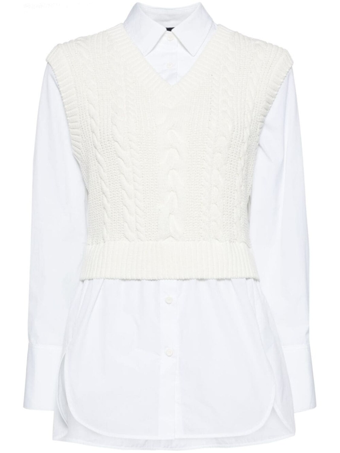 Многослойная рубашка с длинными рукавами Juun.J, белый
Многослойная рубашка с длинными рукавами Juun.J, белый