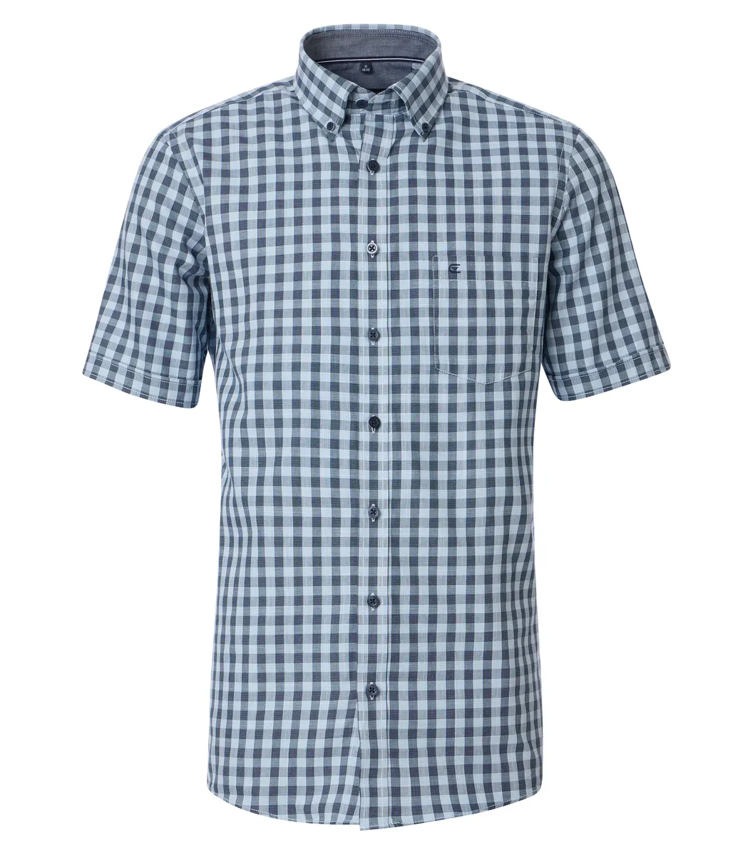 Рубашка CASAMODA с короткими рукавами "Повседневная рубашка CASAMODA с короткими рукавами в клетку ", синий
Рубашка CASAMODA с короткими рукавами "Повседневная рубашка CASAMODA с короткими рукавами в клетку ", синий