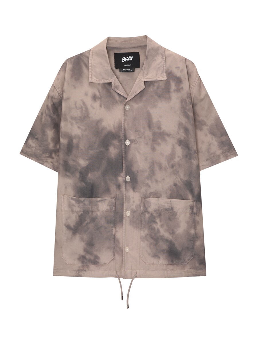 Удобная рубашка на пуговицах Pull&Bear, бежевый
Удобная рубашка на пуговицах Pull&Bear, бежевый