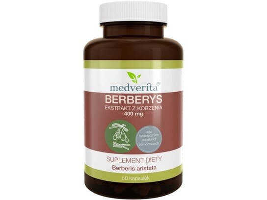 Medverita, БАД, экстракт берберина, 60 капсул
Medverita, БАД, экстракт берберина, 60 капсул