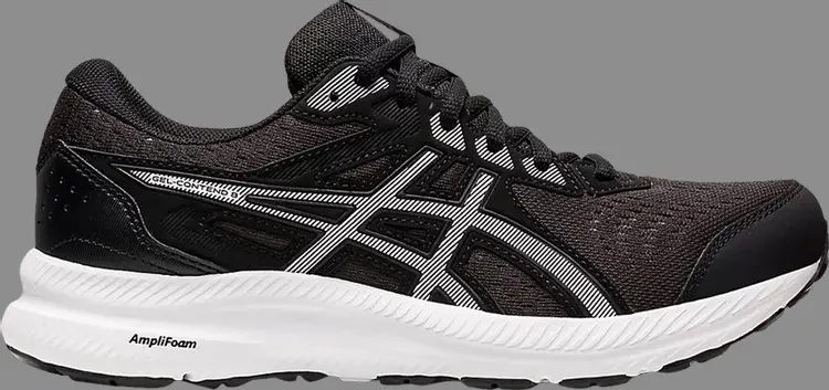 Кроссовки wmns gel contend 8 'black white' Asics, черный 
Кроссовки wmns gel contend 8 'black white' Asics, черный