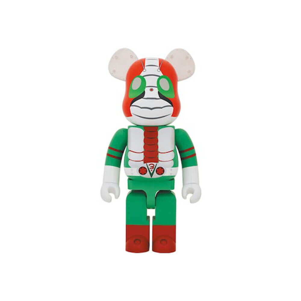 Фигурка Bearbrick Kamen Rider V3 1000%, зеленый
Фигурка Bearbrick Kamen Rider V3 1000%, зеленый